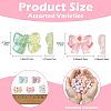 20Pcs Transparent Resin Cabochons RESI-YW0005-61-3
