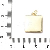 Printed Brass Pendants KK-CBA9B3D-02G-02-3