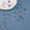 DIY Earring Making Finding Kits DIY-SZ0008-25-4