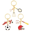 Alloy Enamel Keychain KEYC-FS00030-02-4