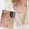 10Pcs 2 Colors Eco-Friendly Brass Micro Pave Cubic Zirconia Pendants KK-BBC0020-69-4