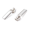 Alloy Replacement Zipper Sliders DIY-WH0182-91P-2