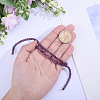 1 Strand Natural Lepidolite/Purple Mica Stone Beads Strands G-ME0001-35-3