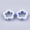 (Holiday Stock-Up Sale)Handmade Porcelain Bead Frames PORC-S499-17F-2