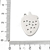 201 Stainless Steel Pendants SA-CBA6FBD-20P-3