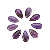 Natural Amethyst Cabochons G-N326-72C-4