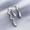Non-Tarnish 304 Stainless Steel Stud Earrings for Women EJEW-S227-37P-4