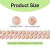 1 Strand Baking Paint Glass Beads Strands DGLA-TADJ0001-01F-3