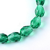 Transparent Glass Bead Strands LS-GLAA-R024-6x8mm-10-2