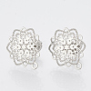 Non-Tarnish 304 Stainless Steel Stud Earring Findings X-STAS-S079-30B-1