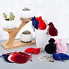 Velvet Gift Bags Drawstring Jewelry Pouches Wedding Favor Bags TP-NB0001-11-6