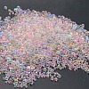 AB Color Plated 3D Nail Art Glass Mini Ball Beads MRMJ-WH0064-40E-1