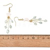 304 Stainless Steel Glass Dangle & Drop Earrings EJEW-JE07525-5