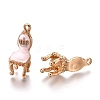 Alloy Enamel Pendants ENAM-I044-02D-1