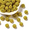 Pave Disco Ball Beads X1-RB-A130-10mm-17-1