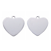 Tarnish Resistant 304 Stainless Steel Pendants LS-STAS-I140-10B-S-2