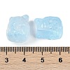 Transparent Spray Paint Glass Beads X1-GLAA-H035-01E-3
