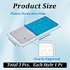 3Pcs 3 Styles Stainless Steel Nail Stamping Plates MRMJ-CP0001-52C-2