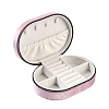 Italian Velvet Double Layers Jewelry Set Storage Zipper Boxes CON-G023-10-4