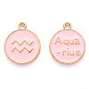 Alloy Enamel Pendants LS-X-ENAM-S124-01A-09J-1