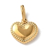 304 Stainless Steel Charms STAS-G352-07G-1