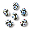 Glass Enamel Beads GLAA-C038-01H-1