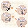 3pcs Festive Bouquet Decorations HJEW-CA0001-05-4