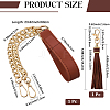 1Pc PU Leather Bag Chains Straps FIND-CL0001-15A-2