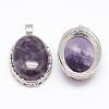 Natural & Synthetic Mixed Stone Pendants G-D851-M-3