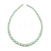 Synthetic Turquoise and Sea Shell Assembled Graduated Beads Strands GG-CBA2AE1-A07-C-4