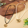 3Pcs 3 Colors 3MM Nylon Milan Cord Necklace Making NJEW-TA0001-23-6
