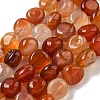 Natural Brazil Red Agate Beads Strands G-L599-A01-02-1