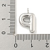 Non-Tarnish 304 Stainless Steel Pendants STAS-C102-15P-P-3