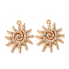 Alloy Rhinestone Pendants RB-CBAA987-19KCG-1
