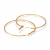 201 Stainless Steel Hoop Earrings EJEW-F188-24G-D-2