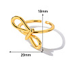 Brass Cuff Rings FS-WG50467-05-1