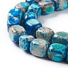 Natural Regalite/Imperial Jasper/Sea Sediment Jasper Beads Strands X-G-Z008-01A-3