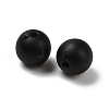 Frosted Plastic Imitation Pearl Beads KY-F022-6mm-05-2