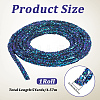 AB Plastic Glitter Sequin Rope for DIY Wedding Dresses Costume Clothing Shoes Jewelry Accessory OCOR-WH20007-02A-03-2