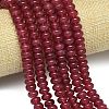 Natural Malaysia Jade Beads Strands G-B165-G01-5x8mm-22-1