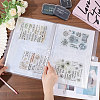 8 Inch 2 Grids Transparent PP Plastic Photocard Storage Albums AJEW-WH0419-72C-3