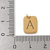 304 Stainless Steel Charms LS-STAS-R001-01G-A-3