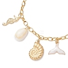 3Pcs 3 Colors Stainless Steel & Alloy Enamel Charm Bracelets BJEW-JB12215-4