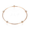 201 Stainless Steel Bangle Sets BJEW-O115-85-1-4