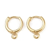 Brass Hoop Earring Findings KK-P310-26A-G-1