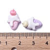 Opaque Cute Resin Decoden Cabochons RESI-B024-01B-3