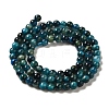 Dyed Natural Tiger Eye Beads Strands X-G-G102-A02-01-3