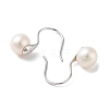Natural Pearl Dangle Earrings for Women EJEW-C082-13B-P-2