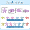 260Pcs 13 Colors Opaque Acrylic Beads MACR-SP0002-28-2