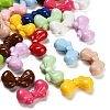 Baking Paint Opaque Acrylic Beads AC-CBAD9B6-03-1